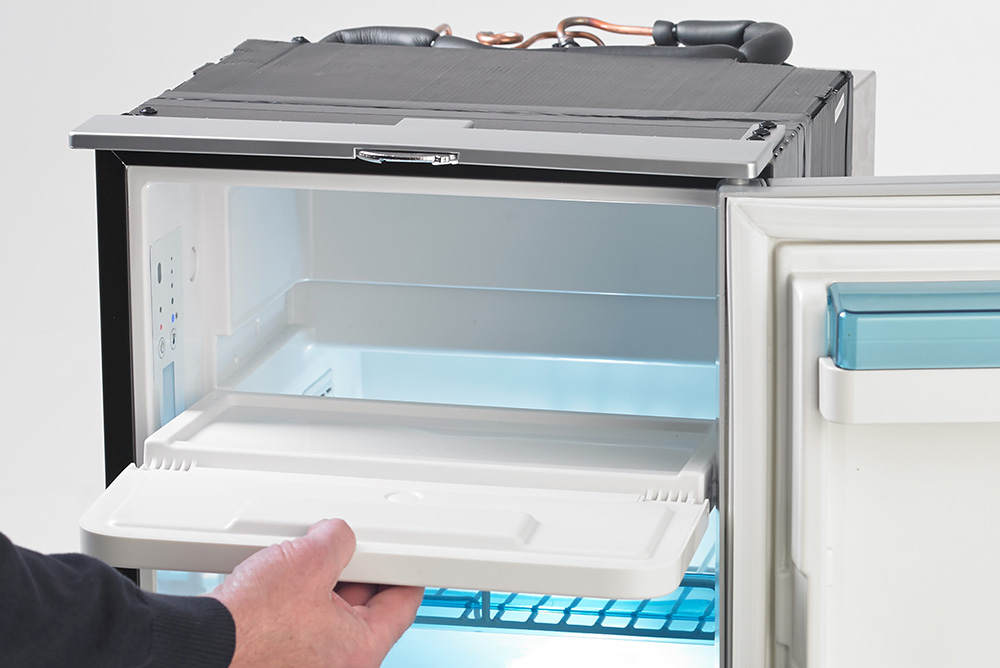 2 The removable section enables the Waeco to be used in three different ways