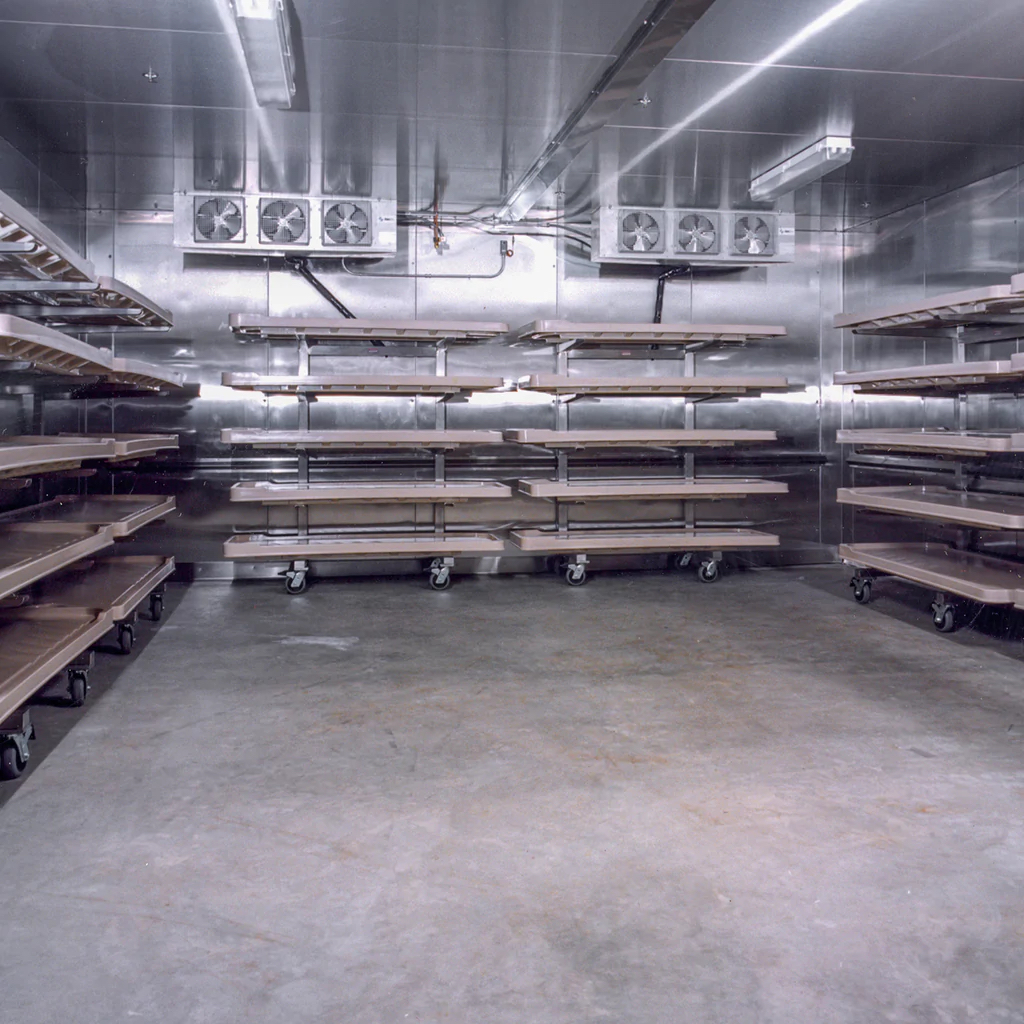 Equipment category mortuary walk in refrigeration